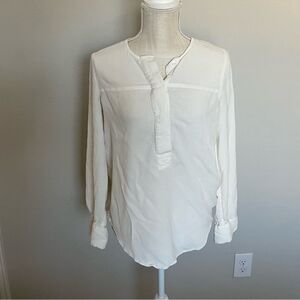 J. Crew White Top Size Small